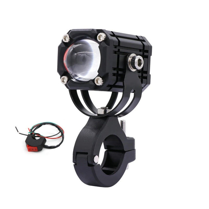 🏍️ Univerzális motorkerékpár LED reflektorok – kettős fényű és minden időjárásban vízálló 💡