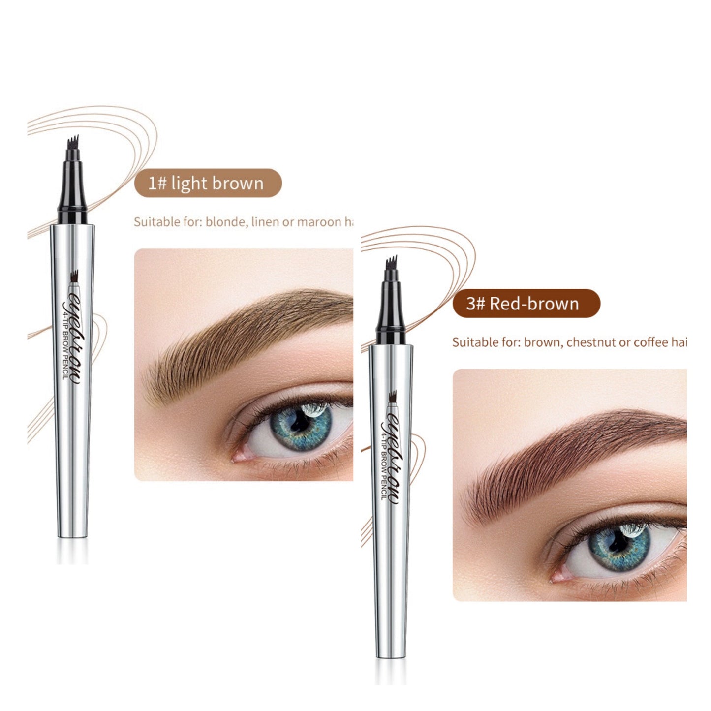 3D vízálló Microblading szemöldök toll (2 db)3