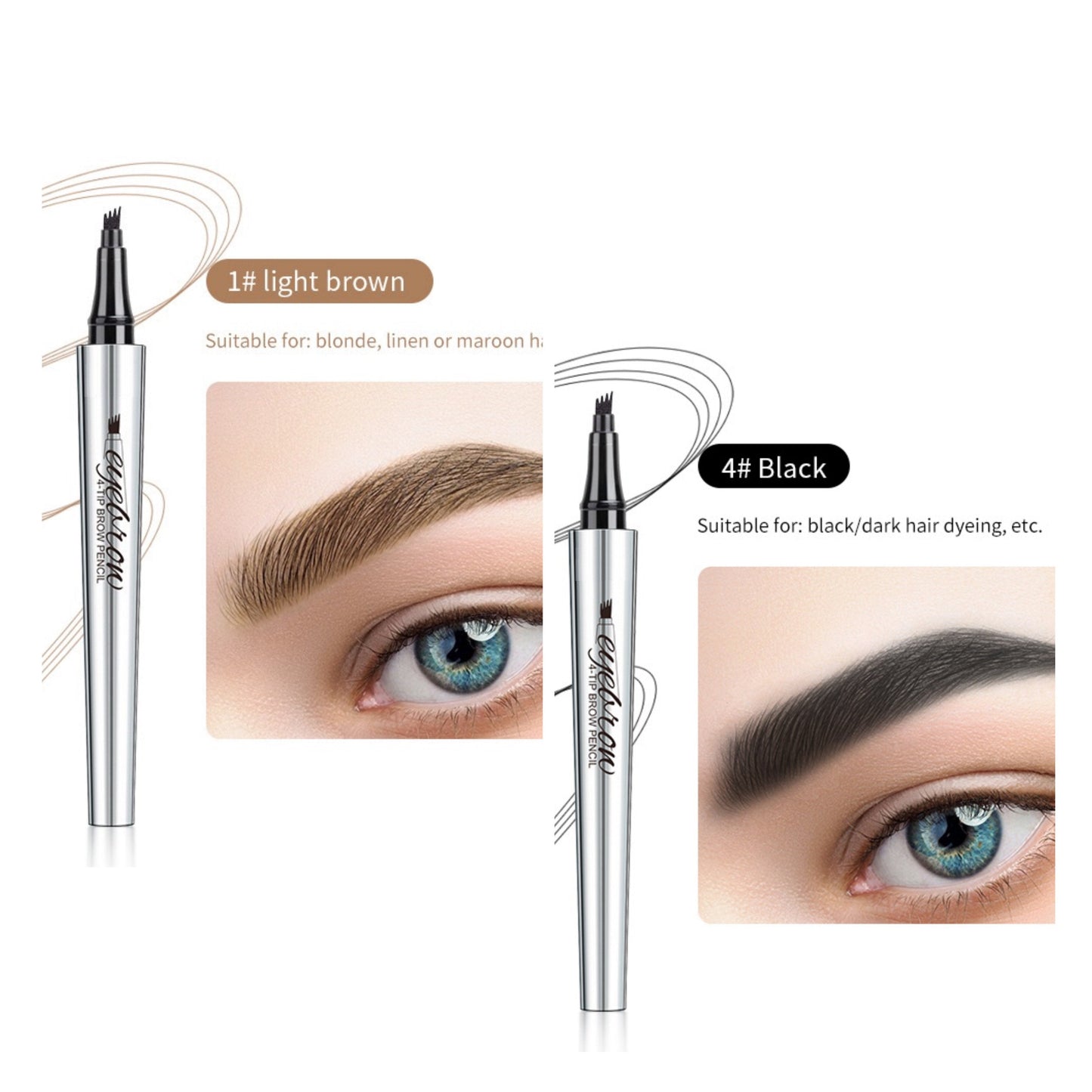 3D vízálló Microblading szemöldök toll (2 db)3
