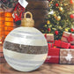 🔥Vásárlás 2 kap 1 ingyen🎄Korai karácsonyi eladó-kültéri karácsonyi PVC felfújható díszített labda-8