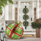🔥Vásárlás 2 kap 1 ingyen🎄Korai karácsonyi eladó-kültéri karácsonyi PVC felfújható díszített labda-2