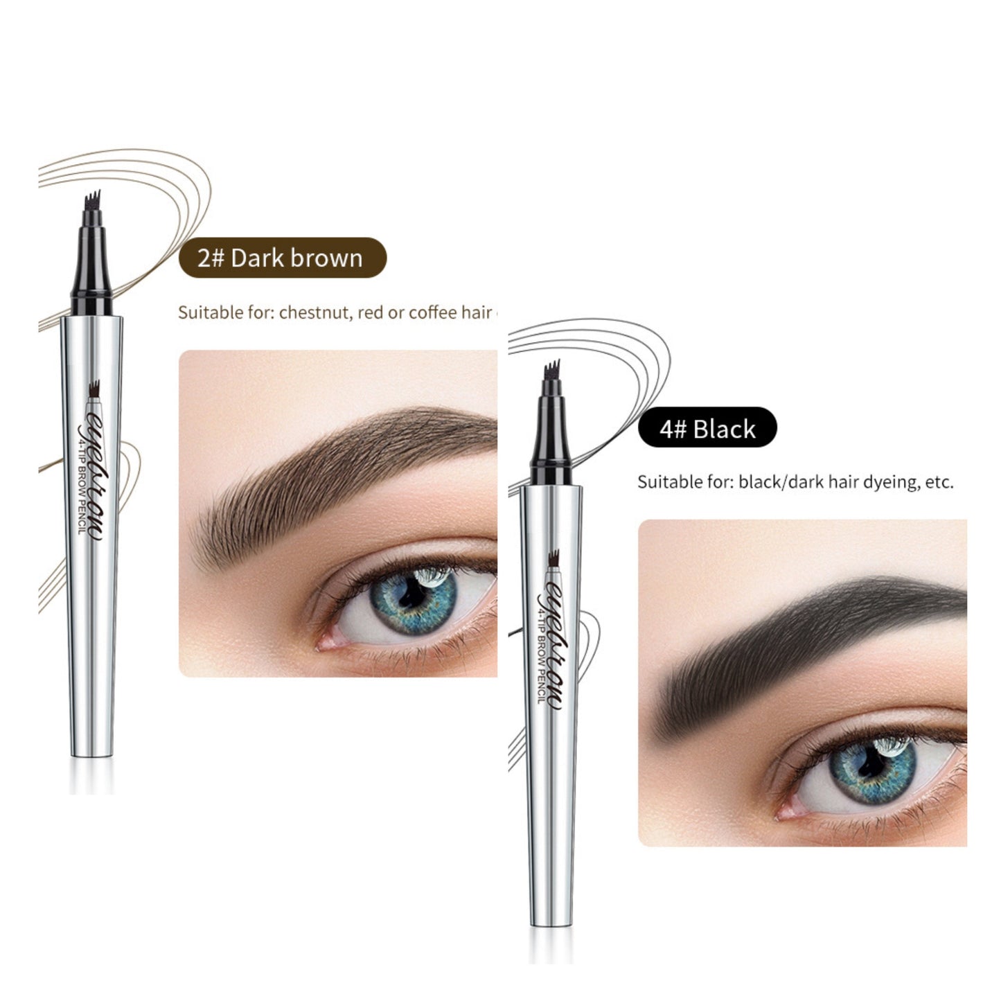 3D vízálló Microblading szemöldök toll (2 db)3