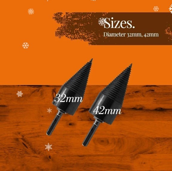 Hatszögletes szárú tűzifa fúrófej
