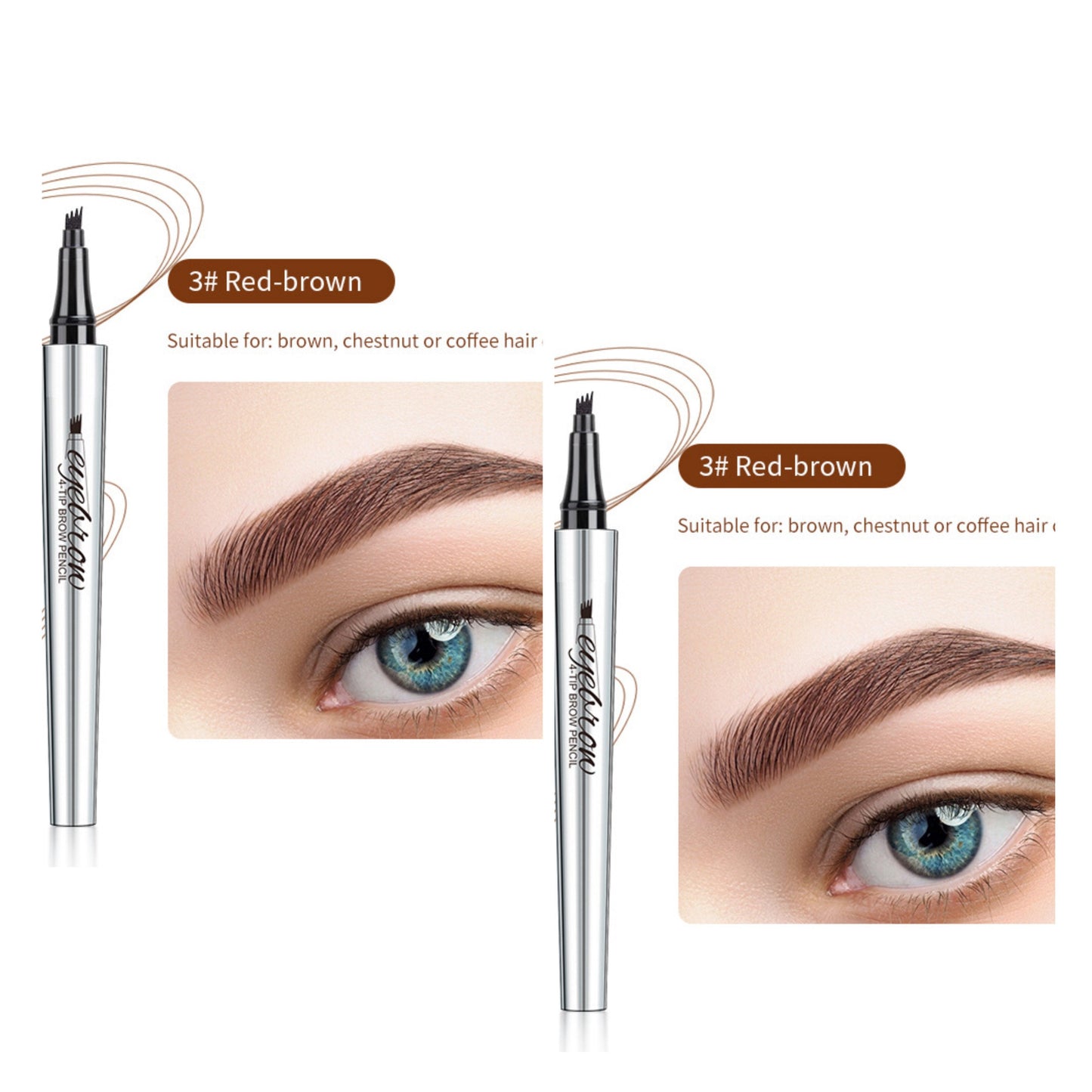 3D vízálló Microblading szemöldök toll (2 db)3