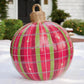 🔥Vásárlás 2 kap 1 ingyen🎄Korai karácsonyi eladó-kültéri karácsonyi PVC felfújható díszített labda-7
