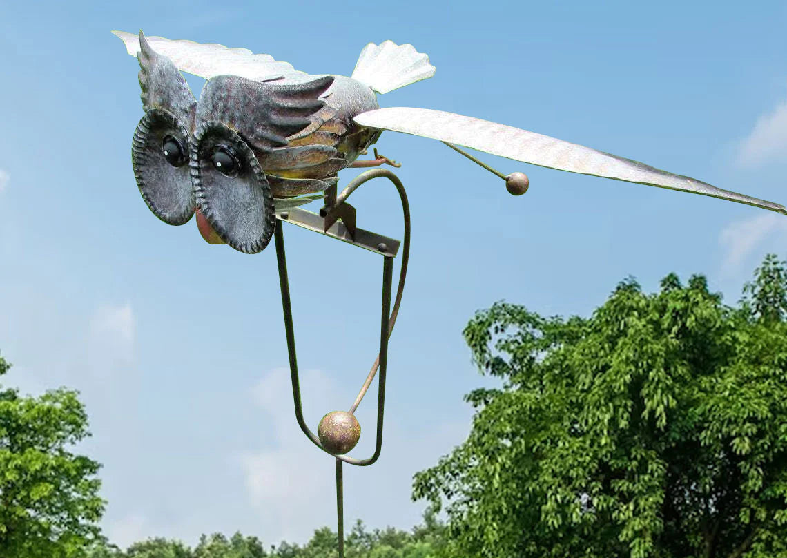 đ„Garden Art-PĂĄjaro DecoraciĂłn de jardĂn
