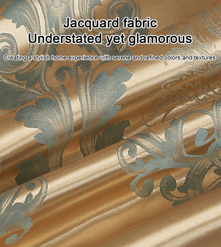 Ingyenes szállítás💝Luxus szatén Jacquard paplanhuzat és lapos lepedő készlet