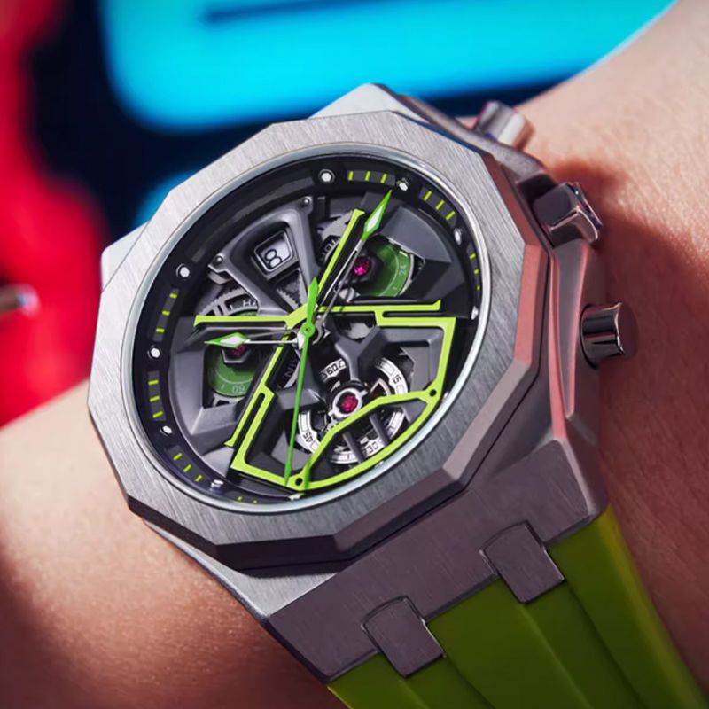 🎁A legjobb ajándék🎁Men's Hollow-out divatos vízálló kvarcóra ⌚