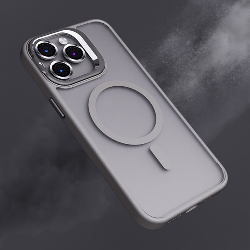 Fém lencsetartó Mágneses iPhone tok