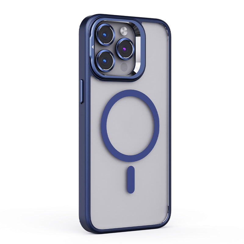 Fém lencsetartó Mágneses iPhone tok