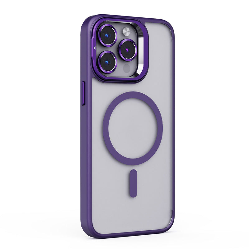 Fém lencsetartó Mágneses iPhone tok