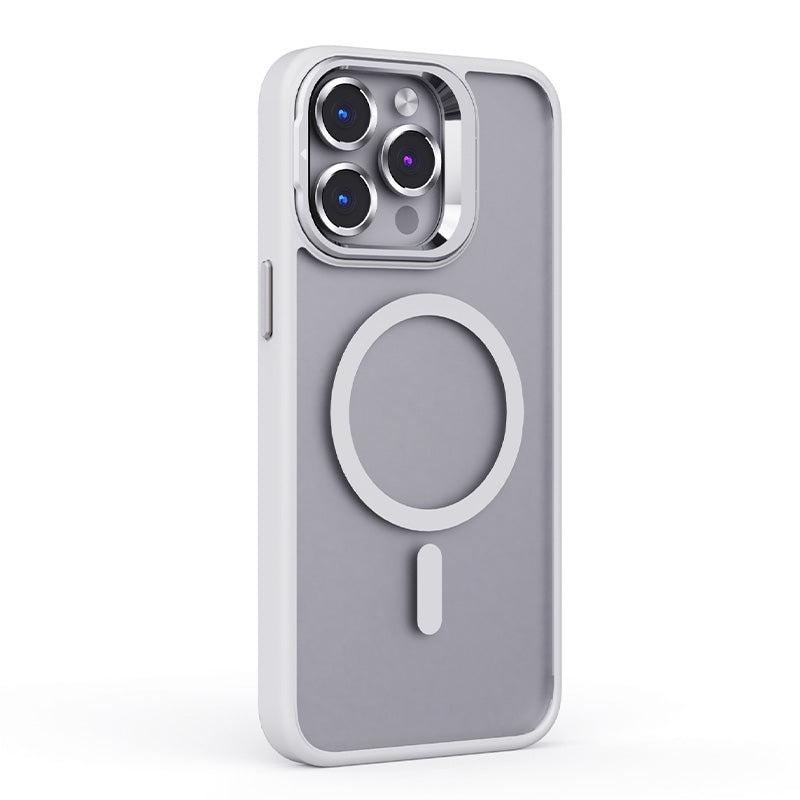 Fém lencsetartó Mágneses iPhone tok