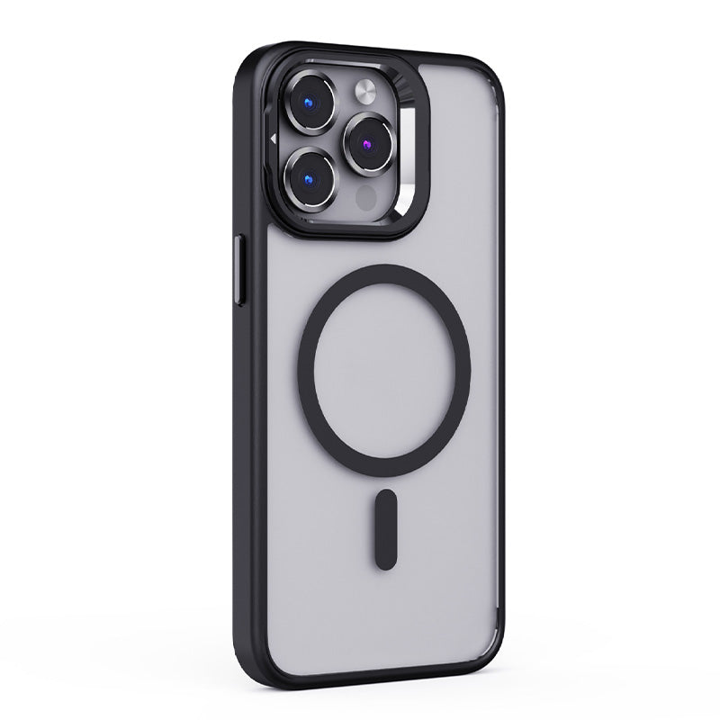 Fém lencsetartó Mágneses iPhone tok