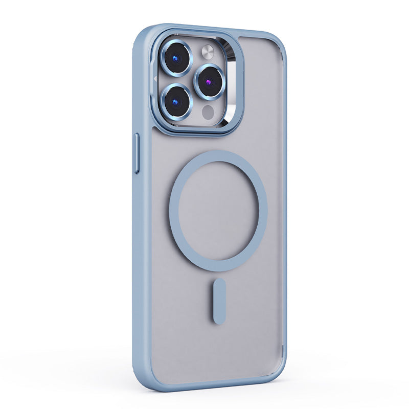 Fém lencsetartó Mágneses iPhone tok