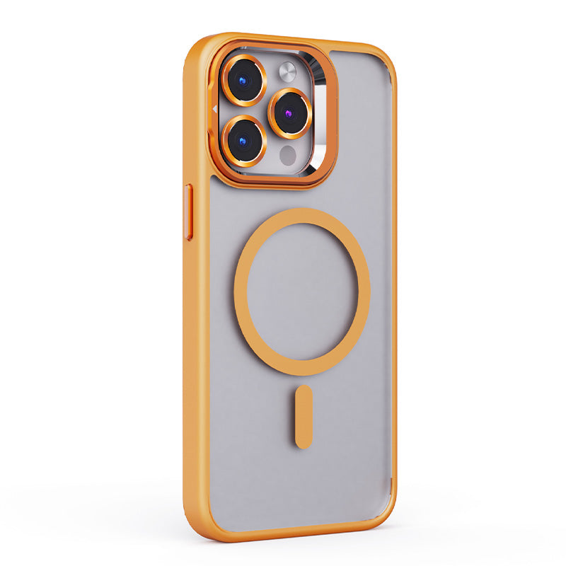 Fém lencsetartó Mágneses iPhone tok