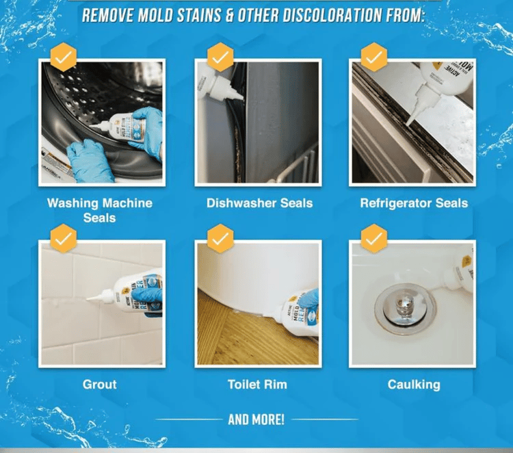 【1+1 ingyen】🏡Tisztaság a felületig!  Hatékony gél penész és gombák eltávolítására minden felületről.