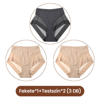 🔥 2+1 ingyen 🔥 Nőknek szánt varrás nélküli magas derekú alakformáló bugyi szett