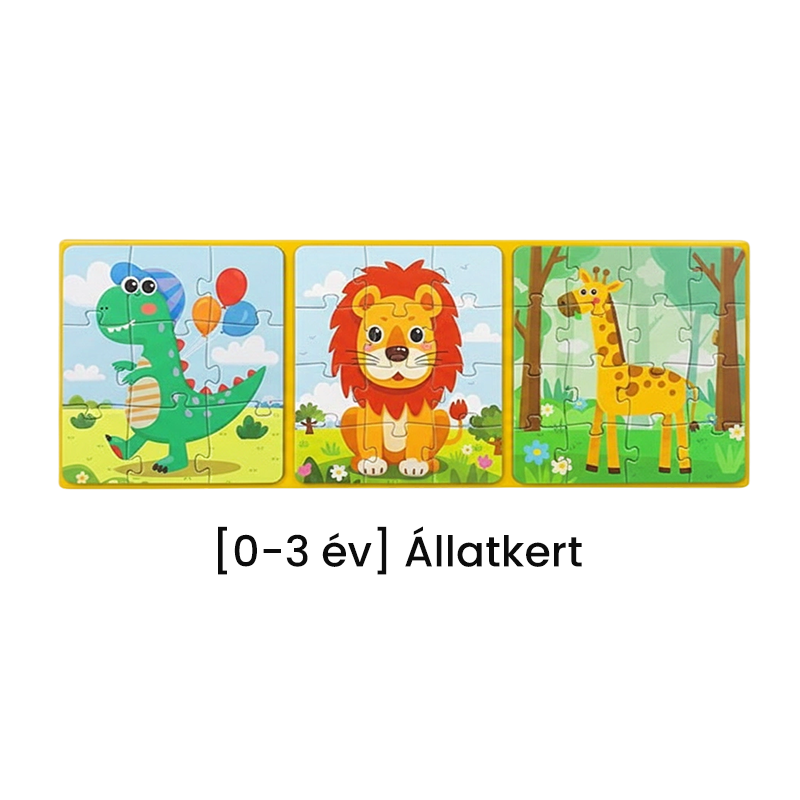 Mágneses építőkönyv gyerekeknek 🧩👶💕