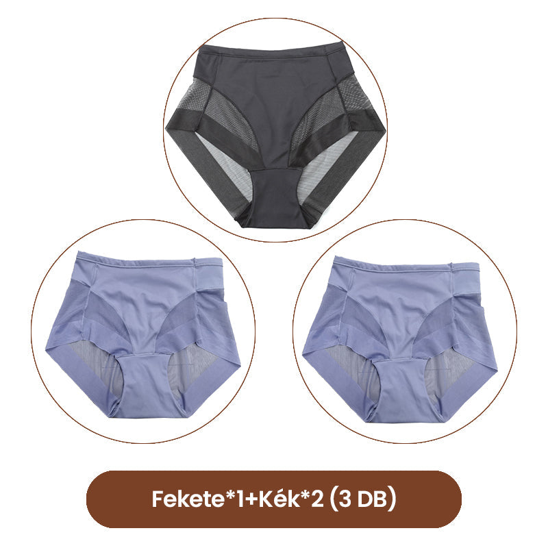 🔥 2+1 ingyen 🔥 Nőknek szánt varrás nélküli magas derekú alakformáló bugyi szett