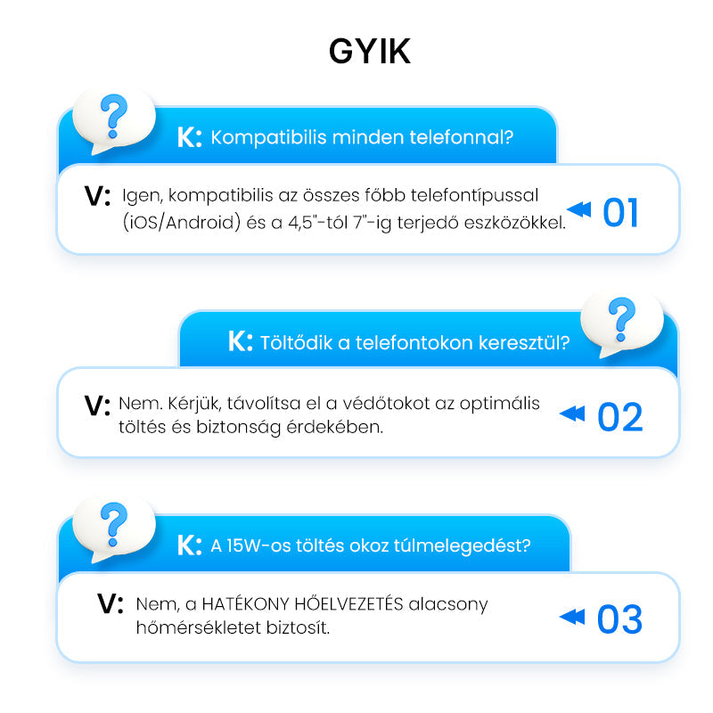 📱 Többfunkciós vezeték nélküli gyors töltő telefonállvány