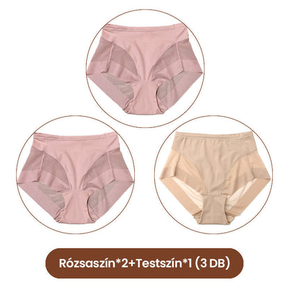 🔥 2+1 ingyen 🔥 Nőknek szánt varrás nélküli magas derekú alakformáló bugyi szett