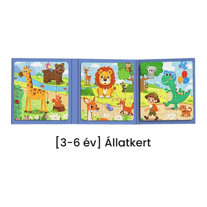 Mágneses építőkönyv gyerekeknek 🧩👶💕