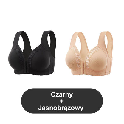 🔥1+1 ingyenes 🍃 Légáteresztő - Plusz méret melltartó, elöl nem acél karikákkal rögzítve