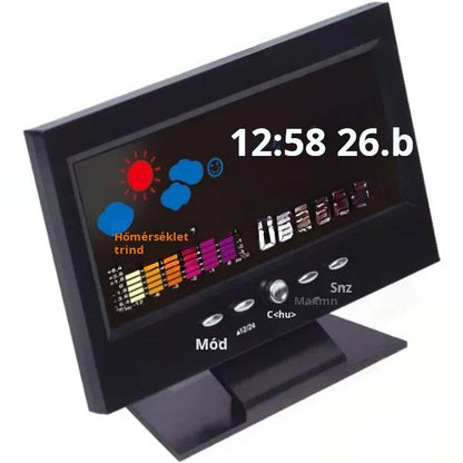 ⏰ Digitális LED asztali ébresztőóra 🌡️