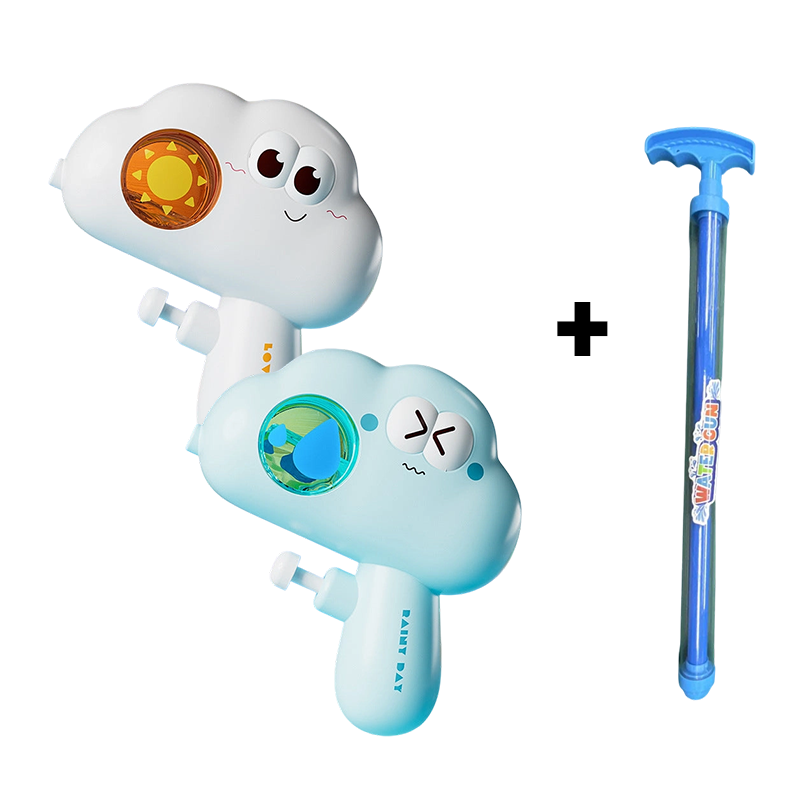 【1+1 ingyen】☁️💦Mini Press felhő alakú vízipisztoly