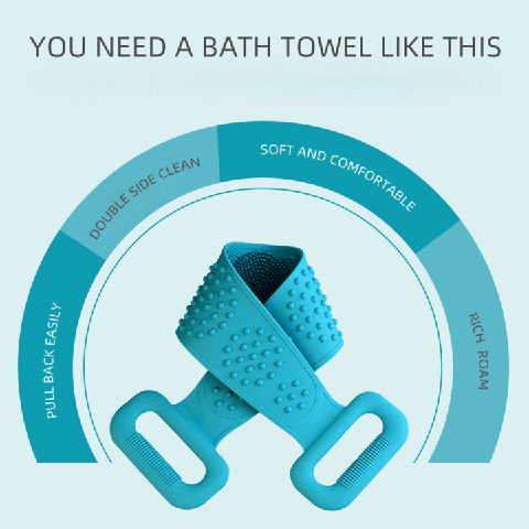 【1+1 ingyen】🧼🛁 HydratBath szilikon testtisztító kefe