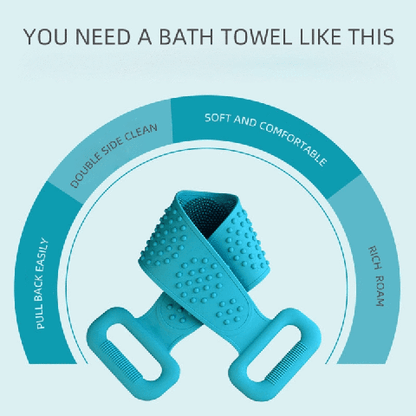 【1+1 ingyen】🧼🛁 HydratBath szilikon testtisztító kefe