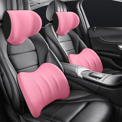 🔥Ergonómikus autósülés fejtámlák és ágyékpárnák🚗