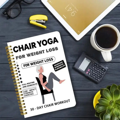 🧘‍♀️✨ 30 napos székes jóga program – gyakorlati napló és lépésről lépésre szóló útmutató