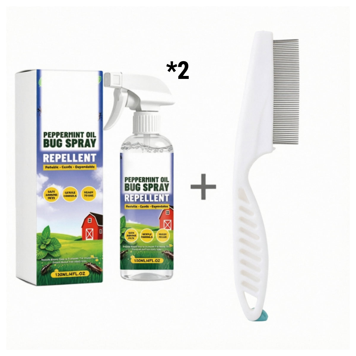 【1+1 ingyen】🌿 Természetes Növényi Rovarriasztó Spray – Hosszan Tartó Védelem Hangyák, Pókok és Csótányok Ellen