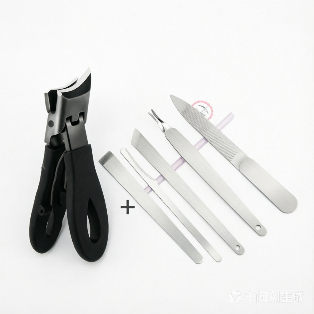 🔥 1+1 INGYEN 👴💖 Extra széles körömvágó időseknek – vastag körmök vágása erőlködés nélkül ✂️