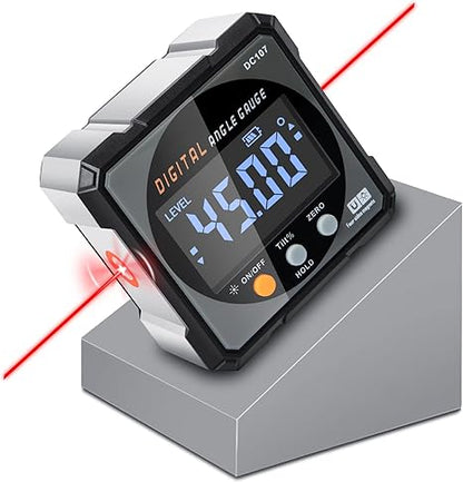 ✨👨‍🔧 Mini LCD digitális dőlésmérő – a tökéletes szögmérő eszköz! 📐