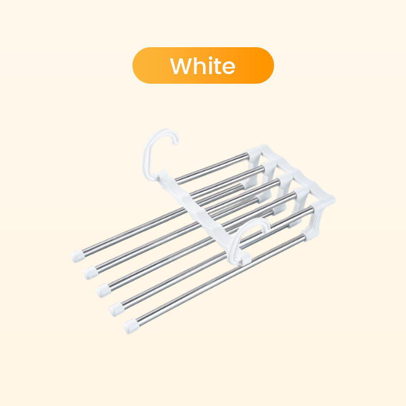 【1+1-et ingyen】Teleszkópos, összecsukható, többrétegű nadrágtároló állvány