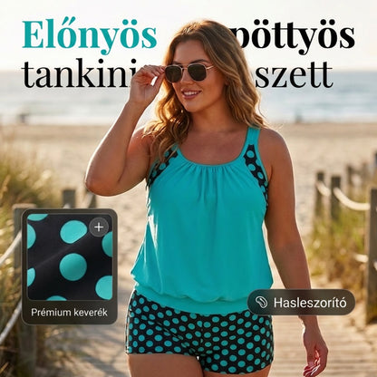 👙 Női kockás kétrészes fürdőruha
