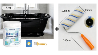 🎨 Újítsa fel csempéjét és kádját – Vízalapú csempe- és kádfelújító festék – Utánvétes 🛁✨
