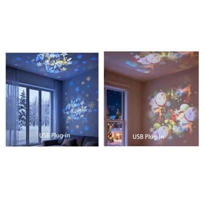 ✨Dinamikusan forgó LED projektor lámpa