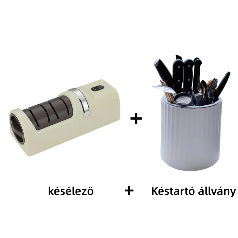 🔪✨Automatikus konyhai késélező