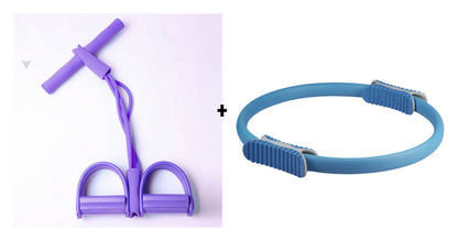 Fitness Ellenállás Szalag - 4 Csöves Pedál Bokahúzó