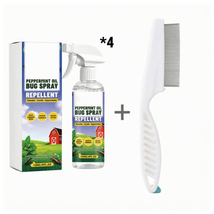 【1+1 ingyen】🌿 Természetes Növényi Rovarriasztó Spray – Hosszan Tartó Védelem Hangyák, Pókok és Csótányok Ellen