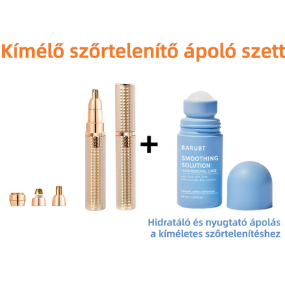 ✨💅 Többfunkciós Elektromos Szemöldökformázó: Tökéletes Ívek és Biztonságos Simítás! 🛡️
