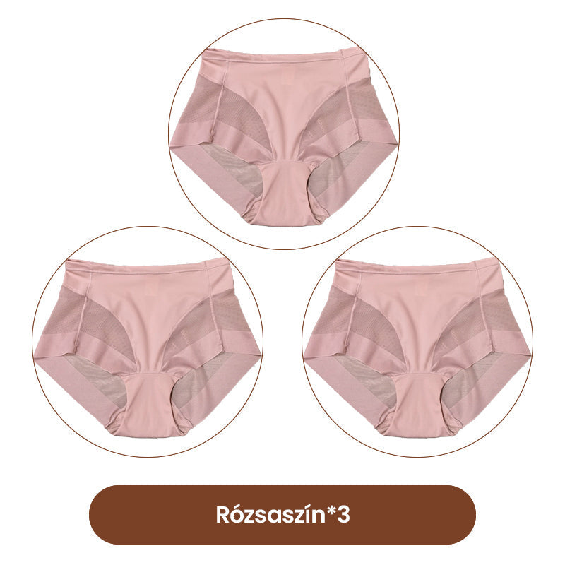🔥 2+1 ingyen 🔥 Nőknek szánt varrás nélküli magas derekú alakformáló bugyi szett