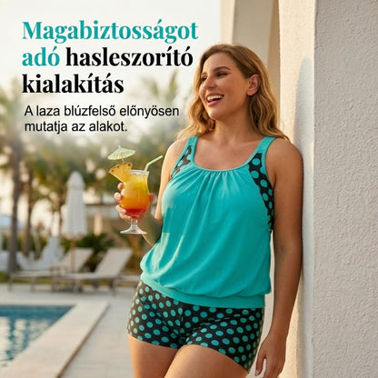 👙 Női kockás kétrészes fürdőruha