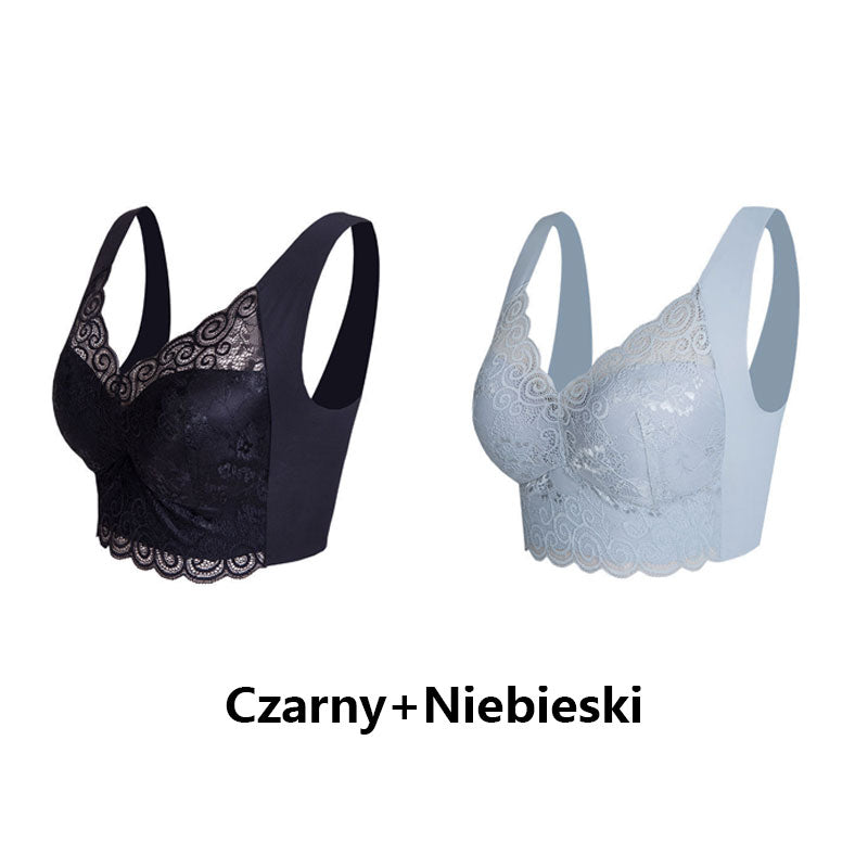 【1 + 1 ingyen】✨ Egyrészes, varratmentes csipkemelltartó
