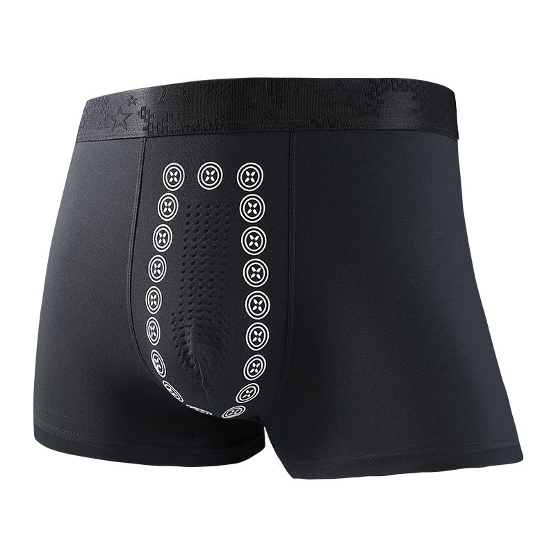 💨😎Férfi lélegeztető puha nagy zsákos boxer nadrágok