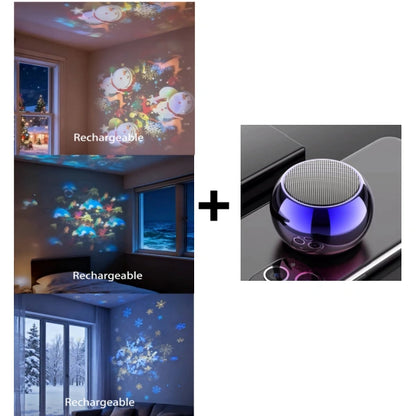✨Dinamikusan forgó LED projektor lámpa