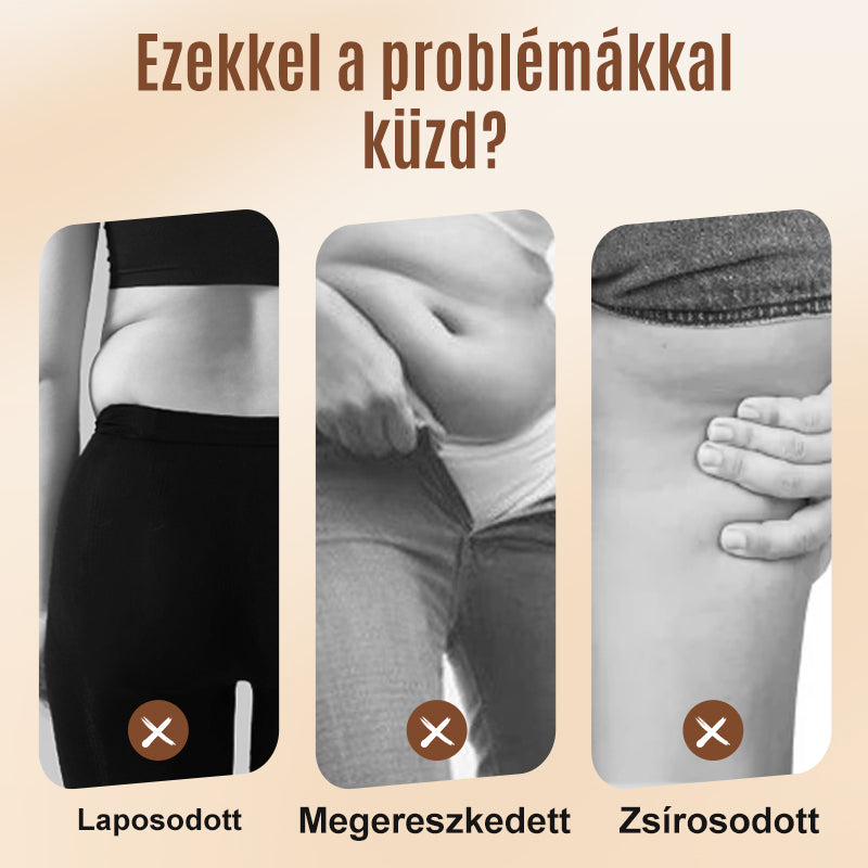 🔥 2+1 ingyen 🔥 Nőknek szánt varrás nélküli magas derekú alakformáló bugyi szett